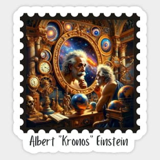 Albert Kronos Einstein IV Sticker